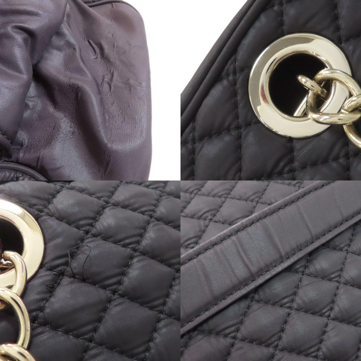 Dolce & Gabbana Chain Bag Quilted Tote Bag Nylon Material Ladies [Used] [Dolce & Gabbana] 8
