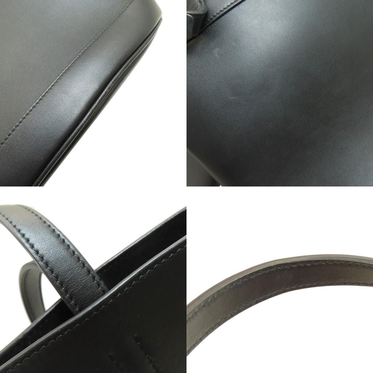 Salvatore Ferragamo Logo Tote Bag Leather Ladies [Used] [Salvatore Ferragamo] 8