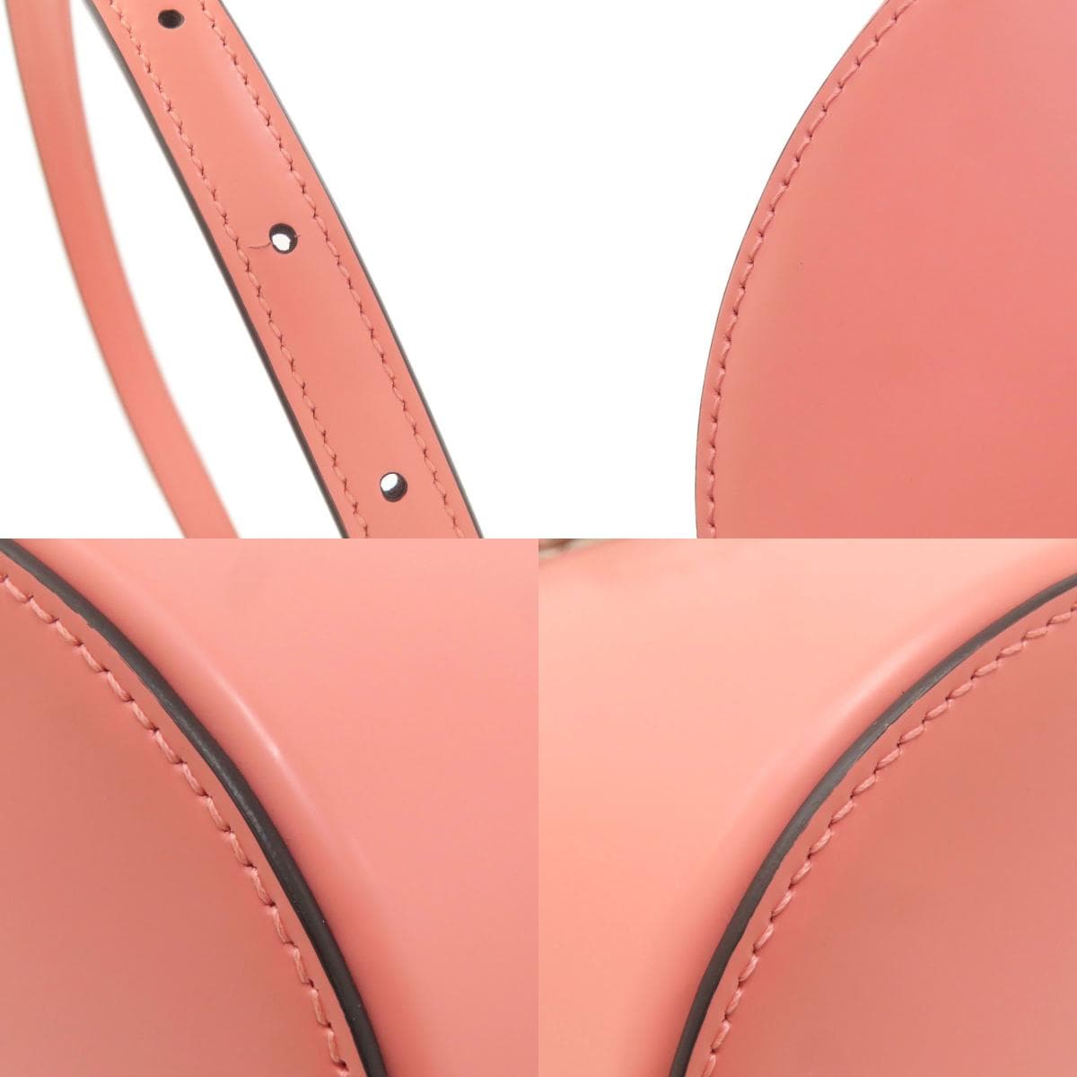 Salvatore Ferragamo Trifolio Gancini Hardware Handbag Leather Women's [Used] [Salvatore Ferragamo] 9