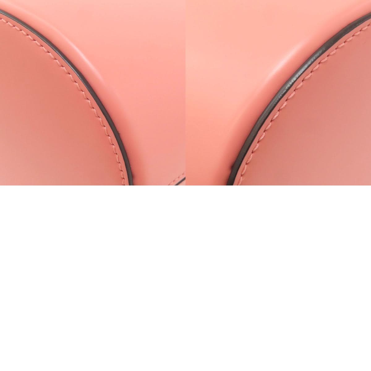 Salvatore Ferragamo Trifolio Gancini Hardware Handbag Leather Women's [Used] [Salvatore Ferragamo] 10