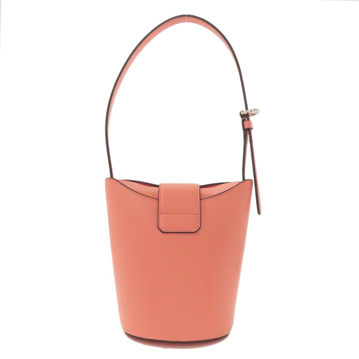 Salvatore Ferragamo Trifolio Gancini Hardware Handbag Leather Women's [Used] [Salvatore Ferragamo] 2