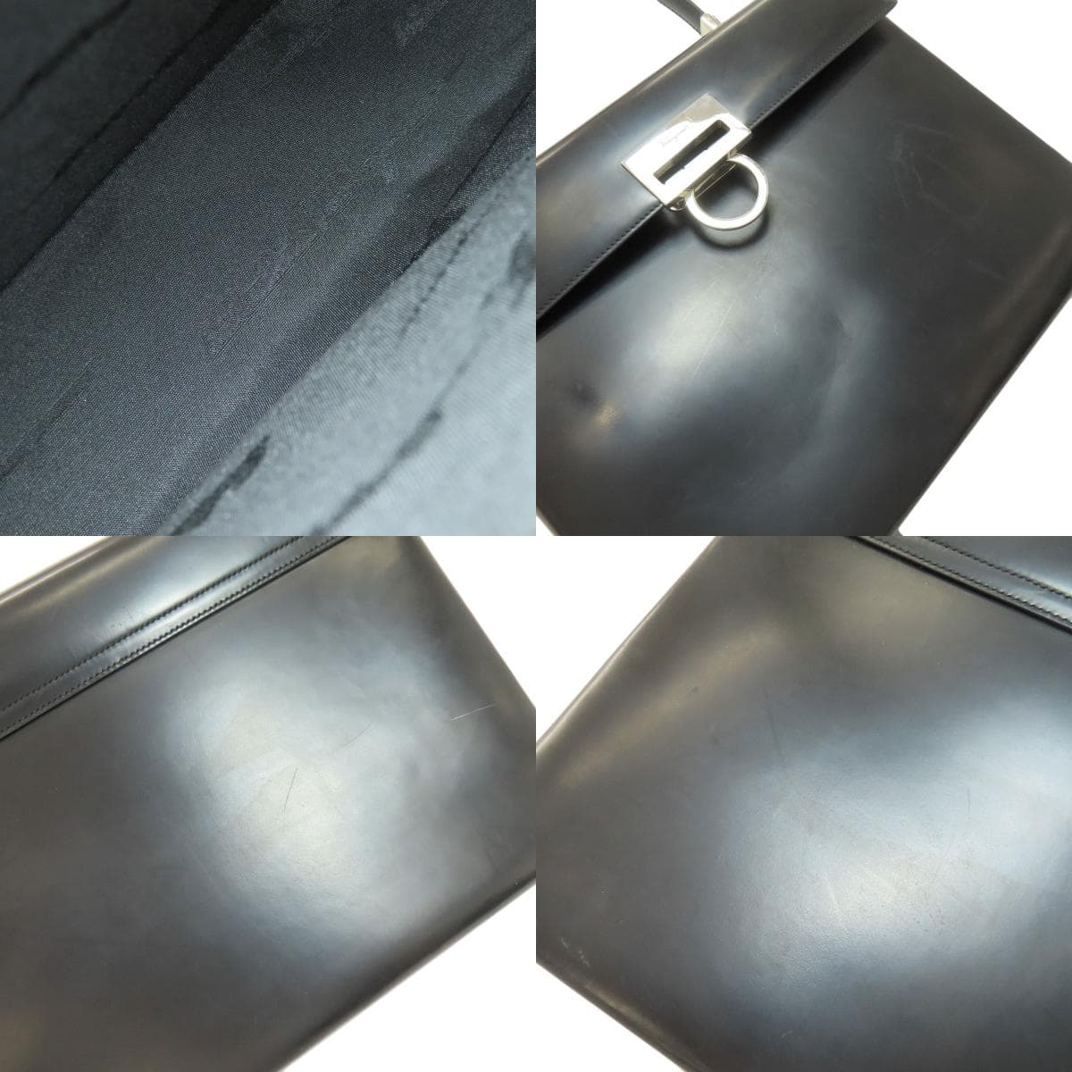 Salvatore Ferragamo Gancini hardware 2WAY handbag leather for women [Used] [Salvatore Ferragamo] 6