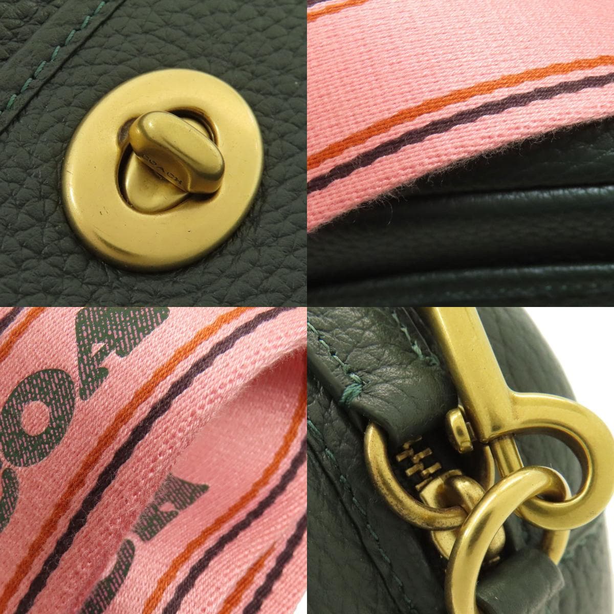 Coach C4813 Camera Bag Shoulder Bag Leather for Women [Used] [COACH] C4813 8