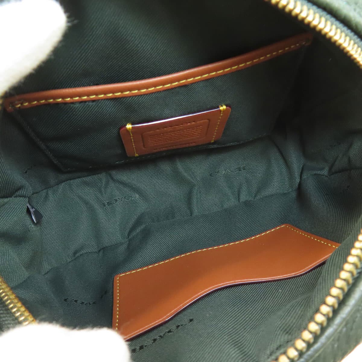 Coach C4813 Camera Bag Shoulder Bag Leather for Women [Used] [COACH] C4813 5