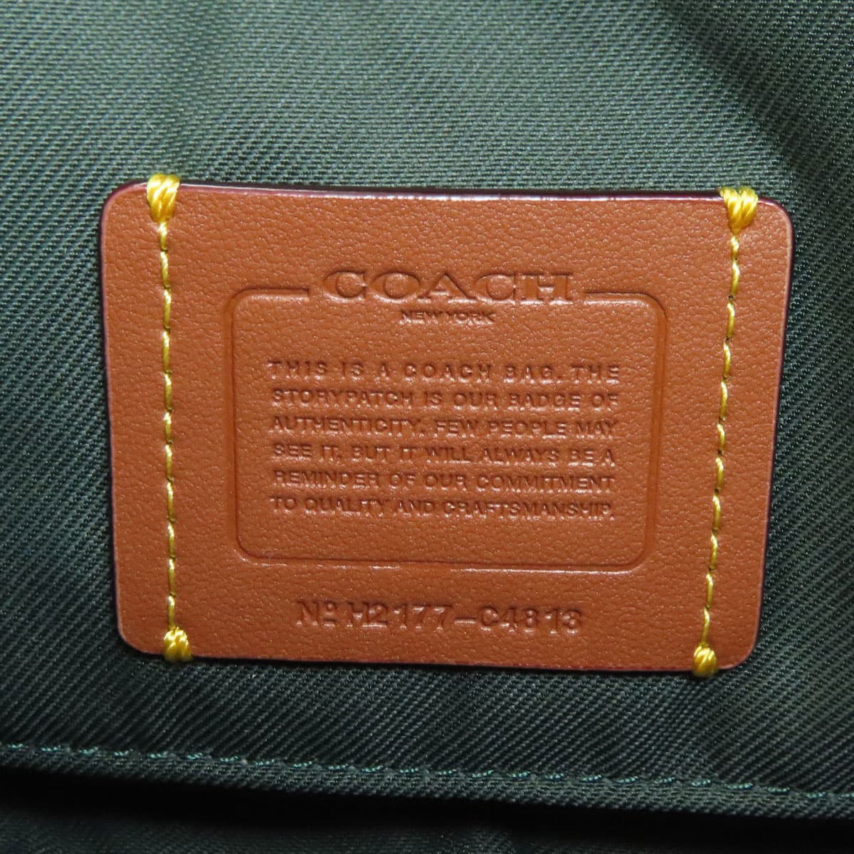 Coach C4813 Camera Bag Shoulder Bag Leather for Women [Used] [COACH] C4813 6