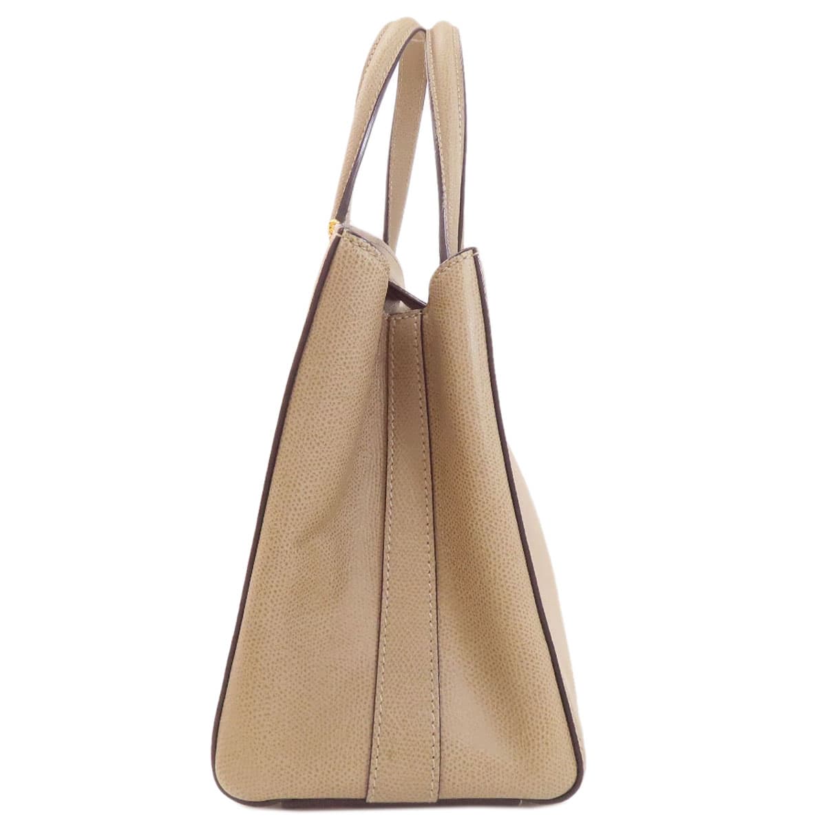 Valextra Triennale Handbag Calf Leather Women's [Used] [Valextra] 3