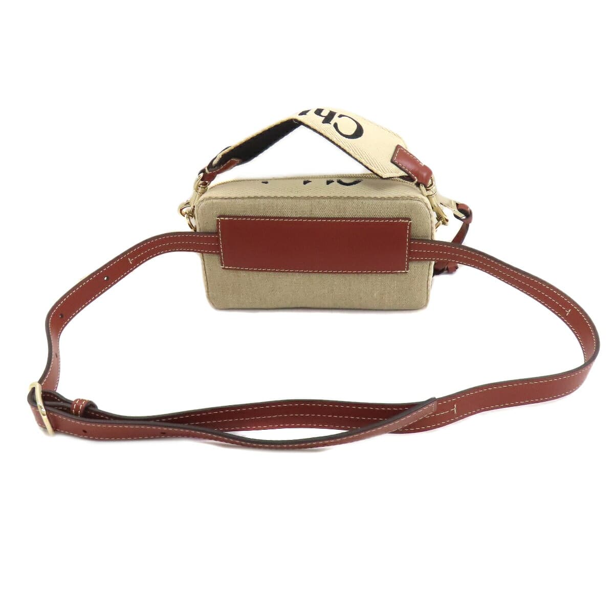 Chloe Woody Belt Bag Hip Bag / Waist Bag Canvas Ladies [Used] [CHLOE] 2