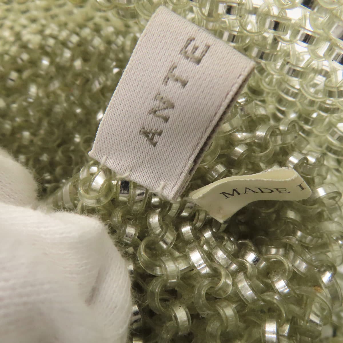 Anteprima Wire Bag Argento Handbag PVC Ladies [Used] [ANTEPRIMA] 6