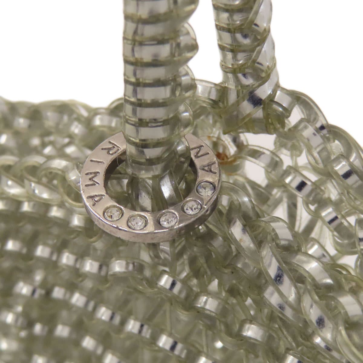 Anteprima Wire Bag Argento Handbag PVC Ladies [Used] [ANTEPRIMA] 8