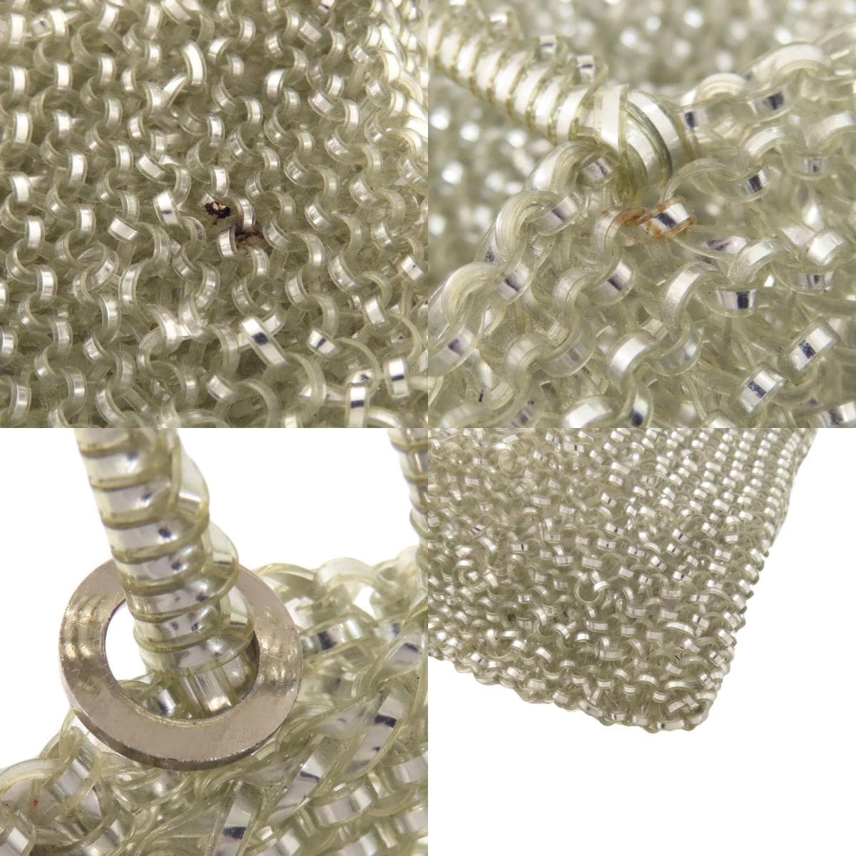 Anteprima Wire Bag Argento Handbag PVC Ladies [Used] [ANTEPRIMA] 9