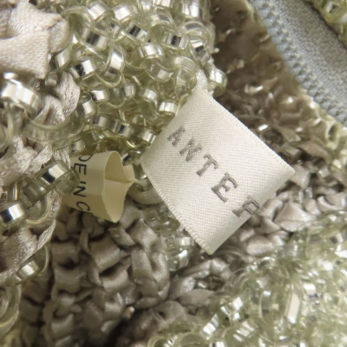 Anteprima wire bag ribbon handbag PVC ladies [used] [ANTEPRIMA] 6