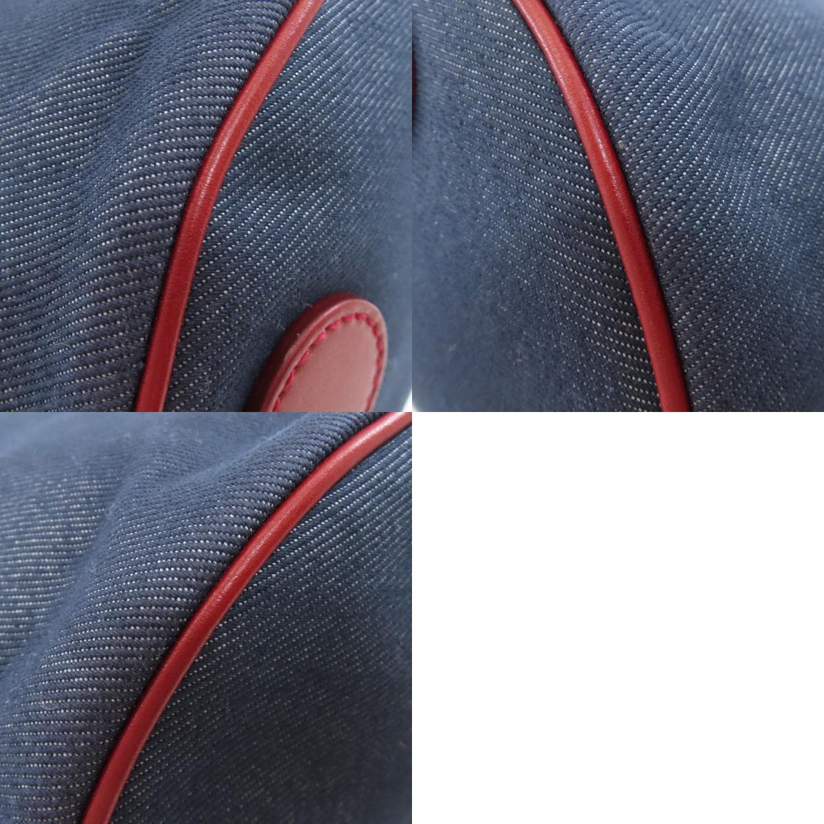 BALLY Logo Shoulder Bag Denim for Women [Used] 10