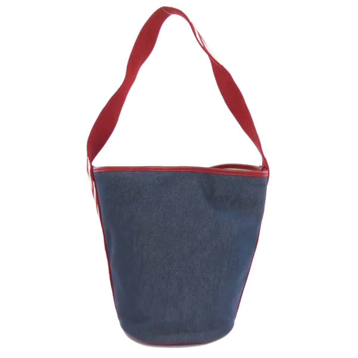 BALLY Logo Shoulder Bag Denim for Women [Used] 2