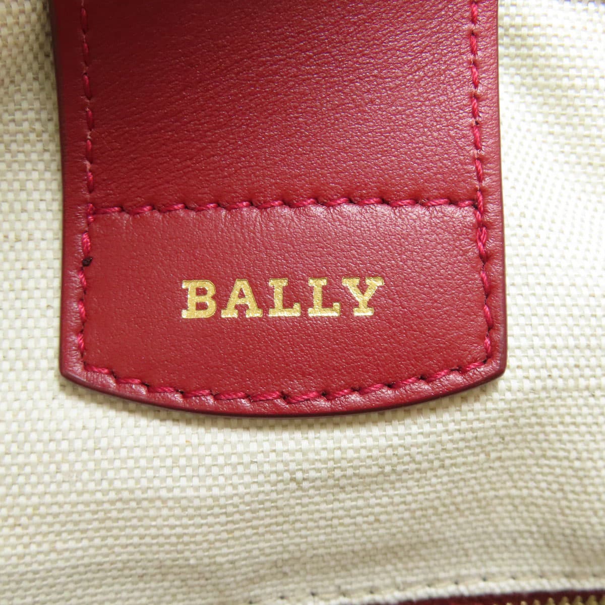 BALLY Logo Shoulder Bag Denim for Women [Used] 6