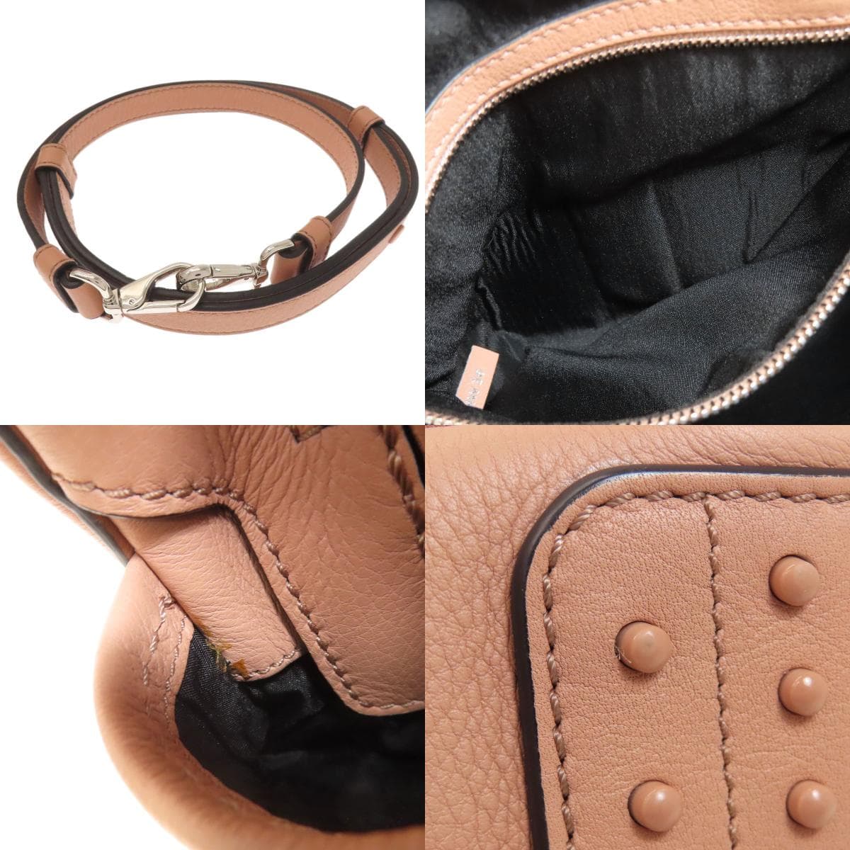 Tod's Mikey Mini Bowler 2WAY Handbag Leather Ladies [Used] [TODS] 7