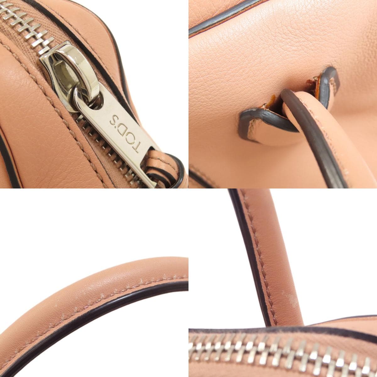 Tod's Mikey Mini Bowler 2WAY Handbag Leather Ladies [Used] [TODS] 8