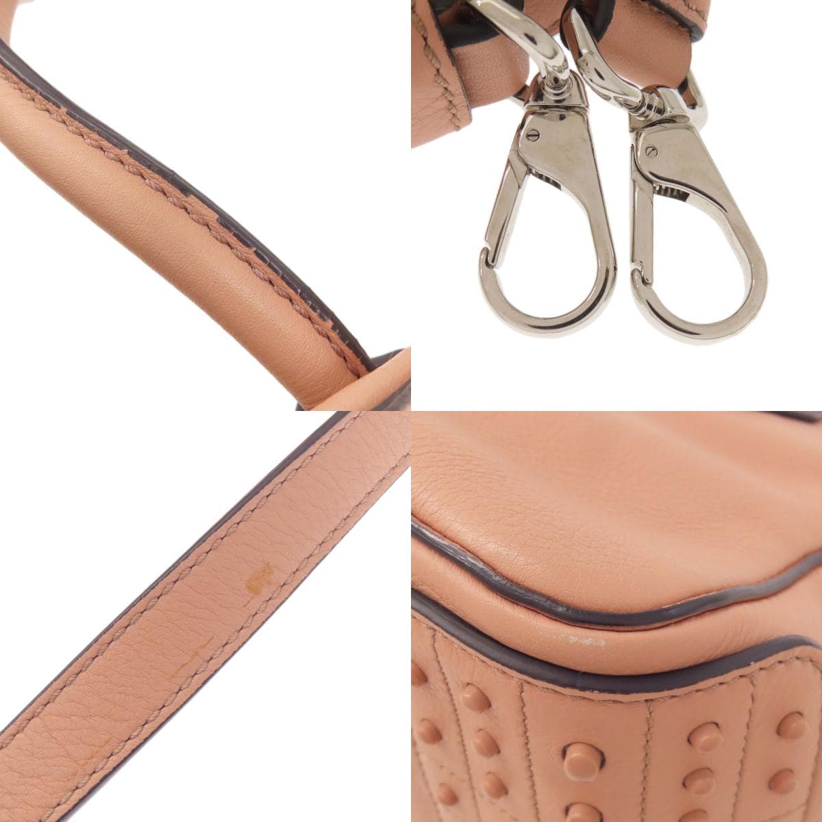 Tod's Mikey Mini Bowler 2WAY Handbag Leather Ladies [Used] [TODS] 9