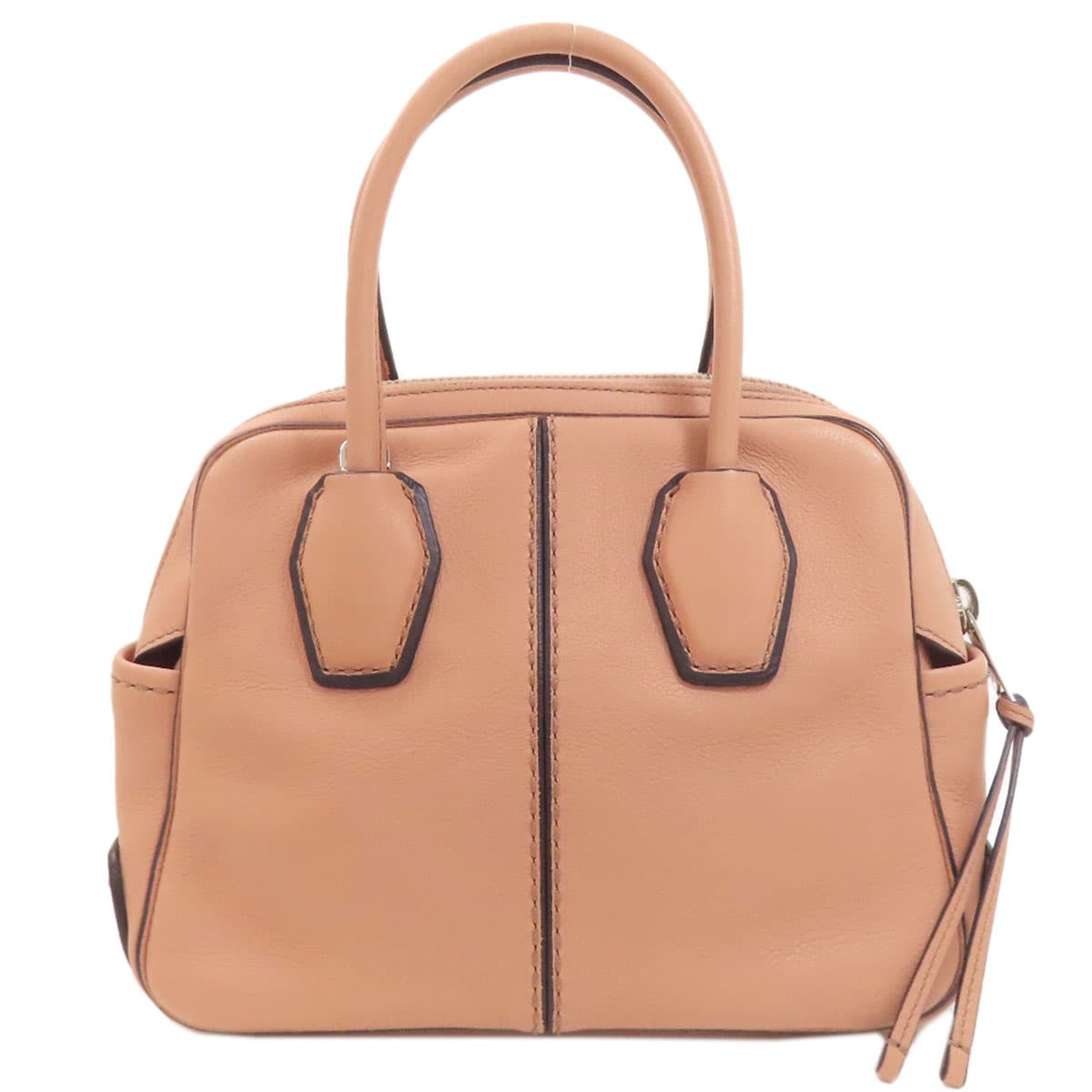 Tod's Mikey Mini Bowler 2WAY Handbag Leather Ladies [Used] [TODS] 2