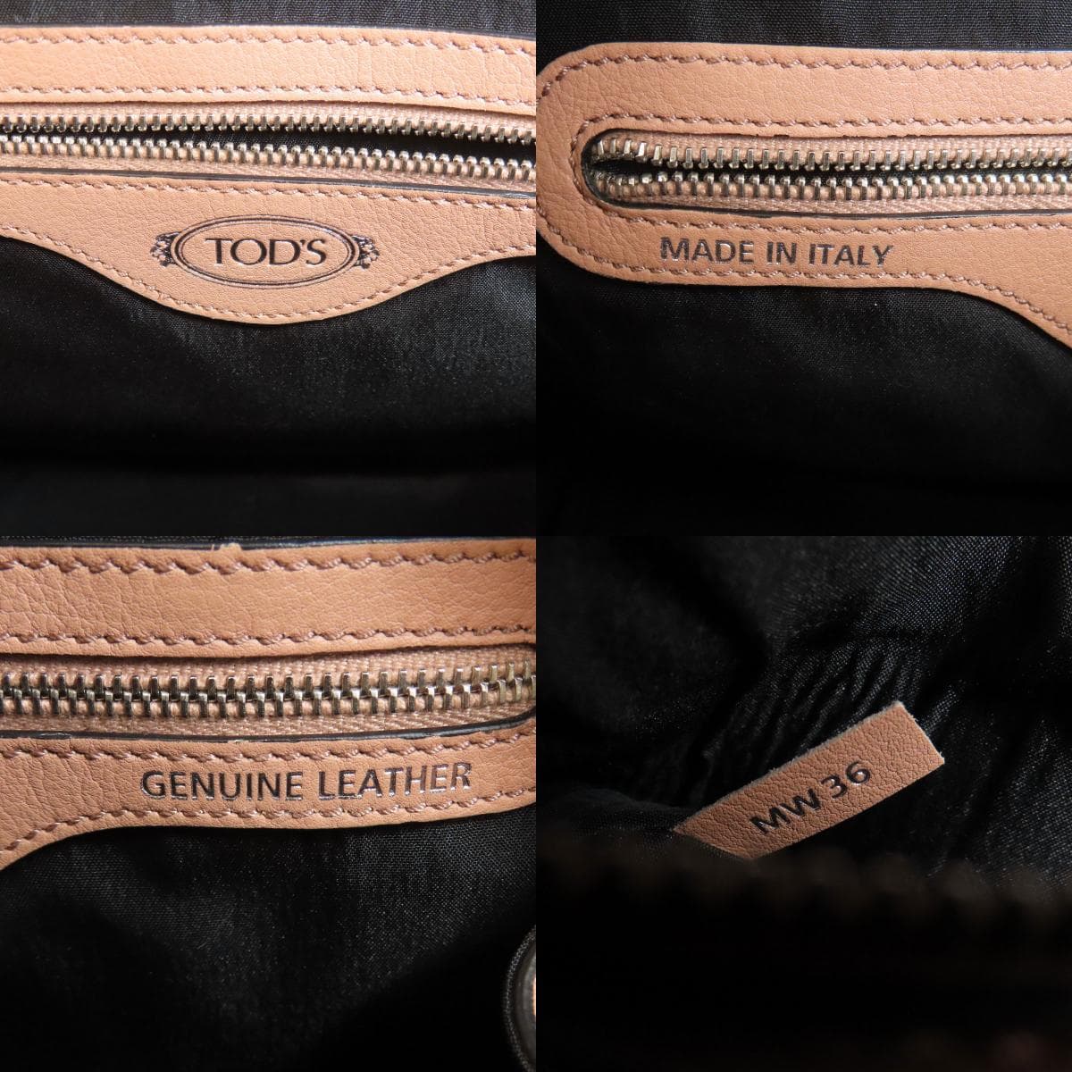 Tod's Mikey Mini Bowler 2WAY Handbag Leather Ladies [Used] [TODS] 6