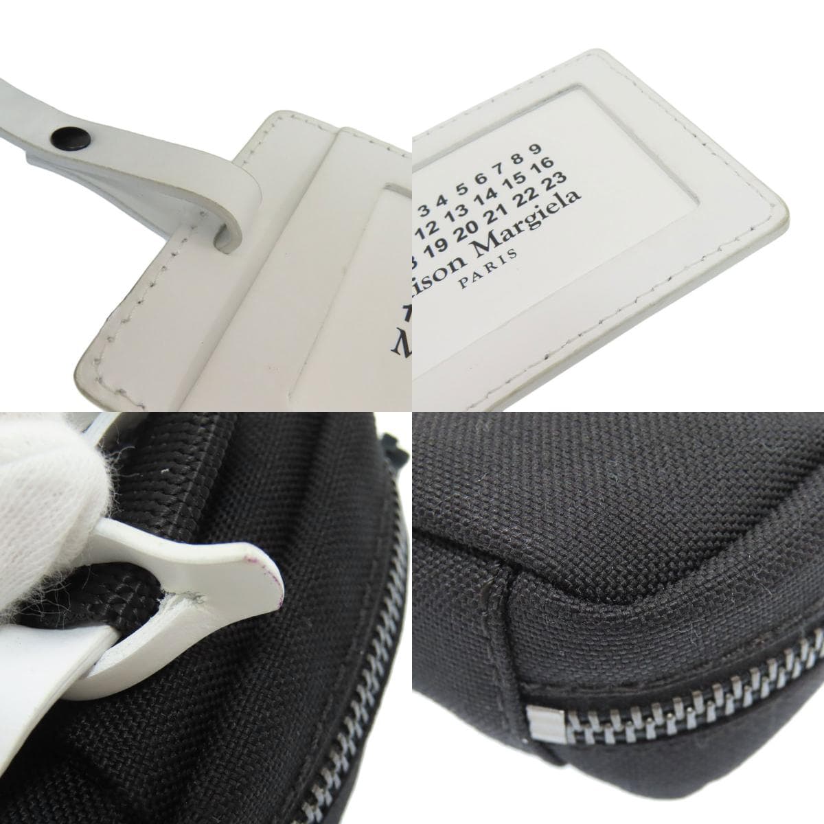 Maison Margiela Logo Body Bag Canvas Ladies [Used] [MaisonMargiela] 9