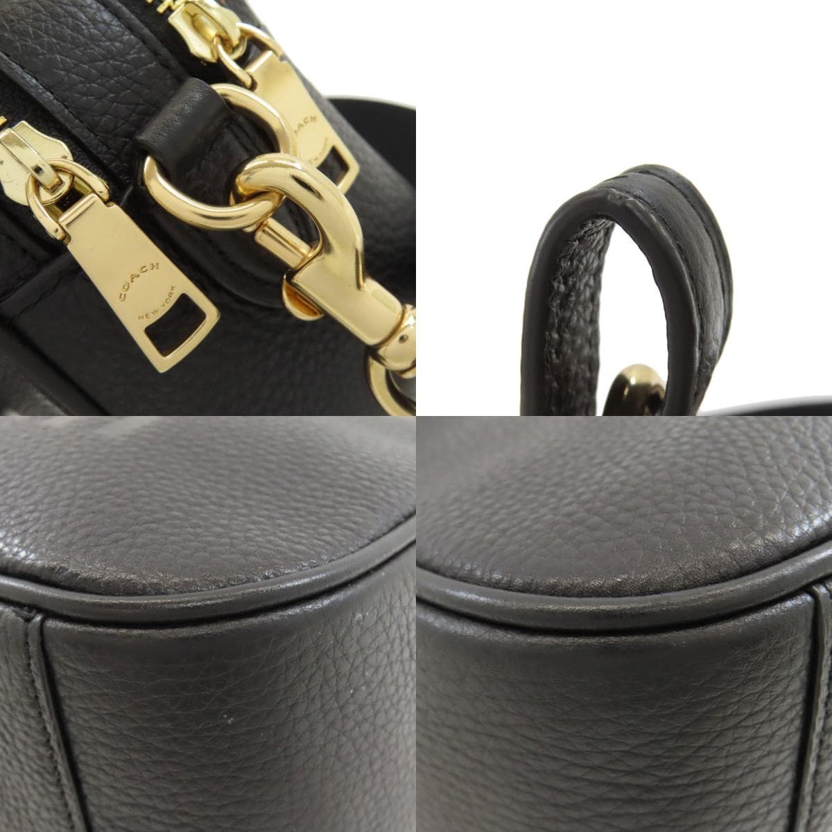 Coach F75818 Horse and Carriage Shoulder Bag Leather Ladies [Used] [COACH] F75818 9