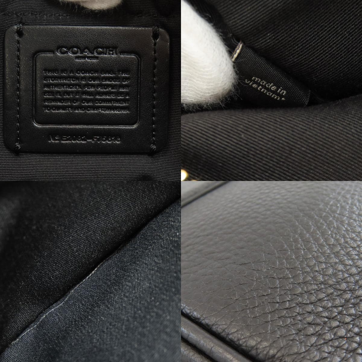 Coach F75818 Horse and Carriage Shoulder Bag Leather Ladies [Used] [COACH] F75818 7