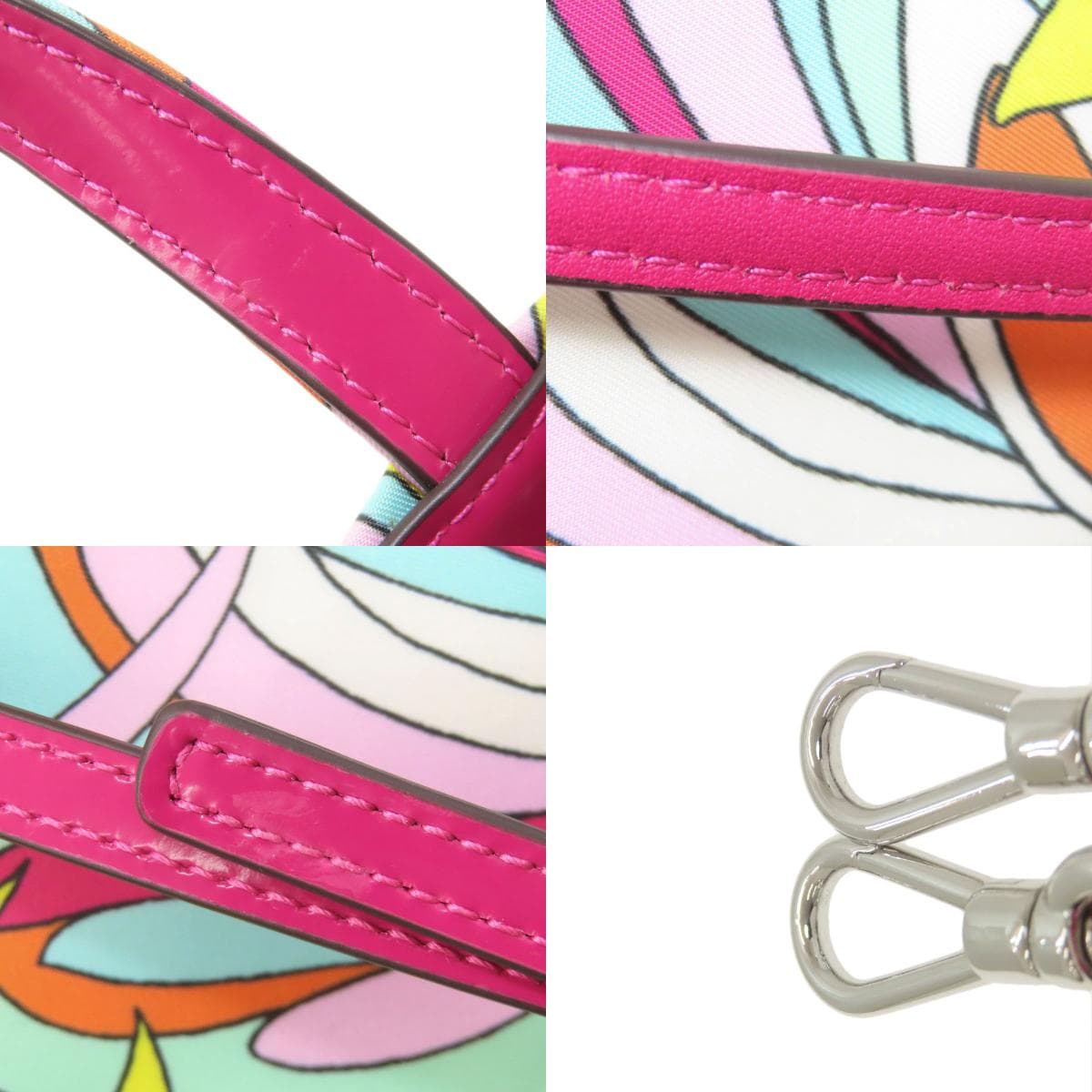 Kate Spade Flower 2WAY Handbag Nylon Material Ladies [Used] [kate spade] 9