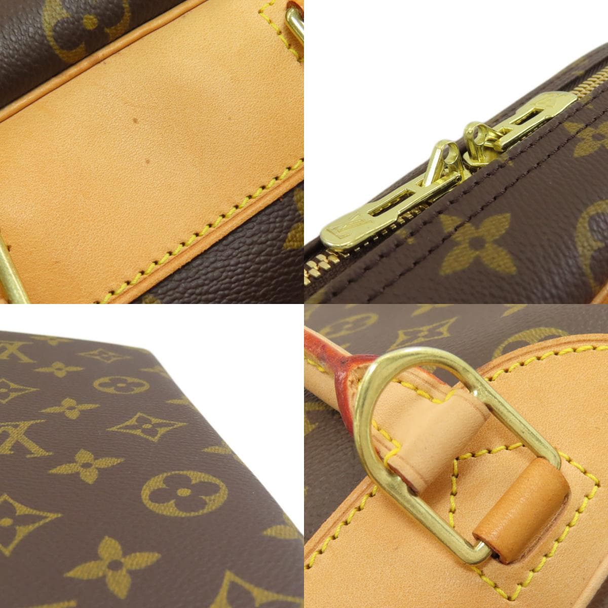 Louis Vuitton M47270 Deauville Handbag Monogram Canvas Ladies [Used] [LOUIS VUITTON] M47270 8
