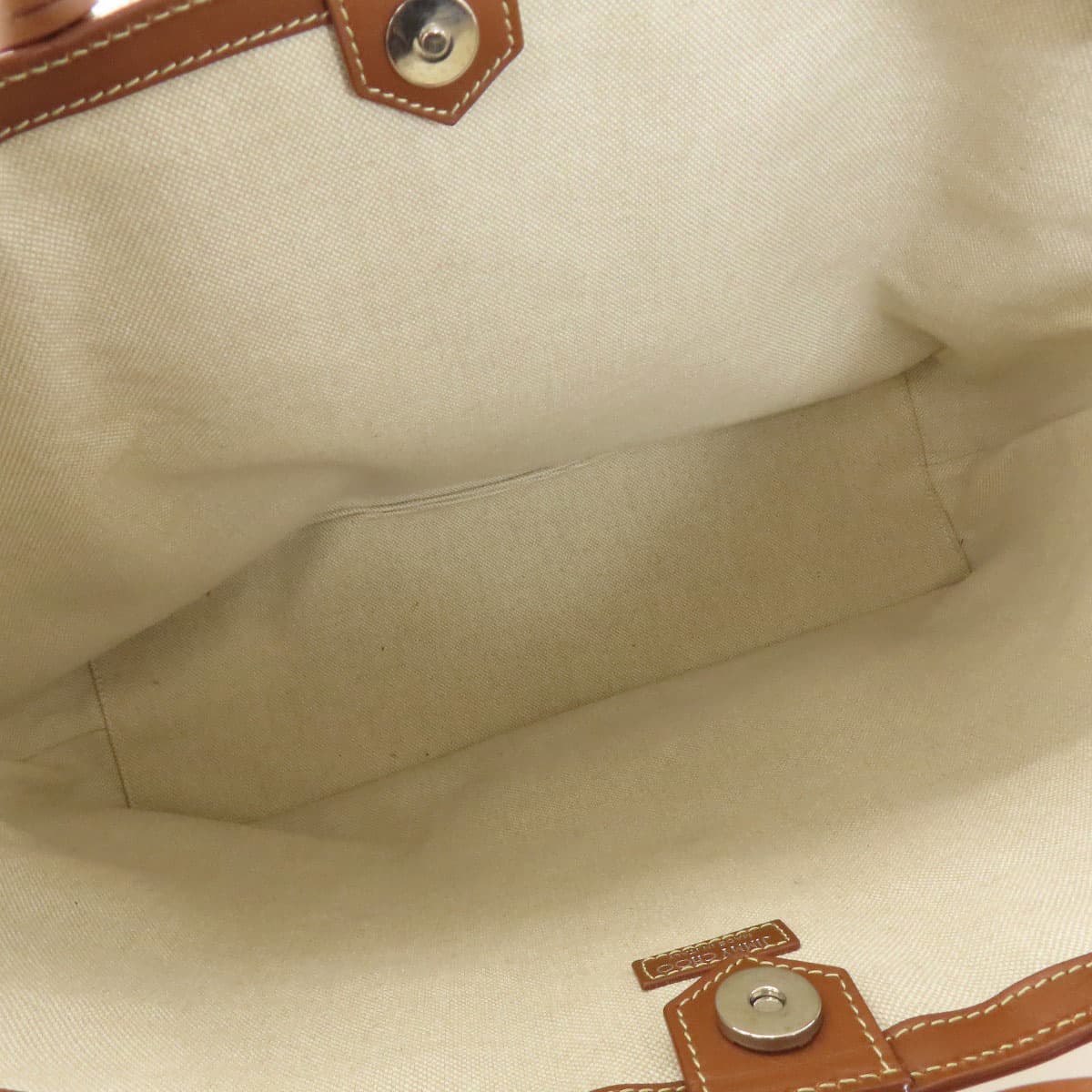 Jimmy Choo Logo Tote Bag Raffia/Leather Women's [Used] [Jimmy Choo] 5