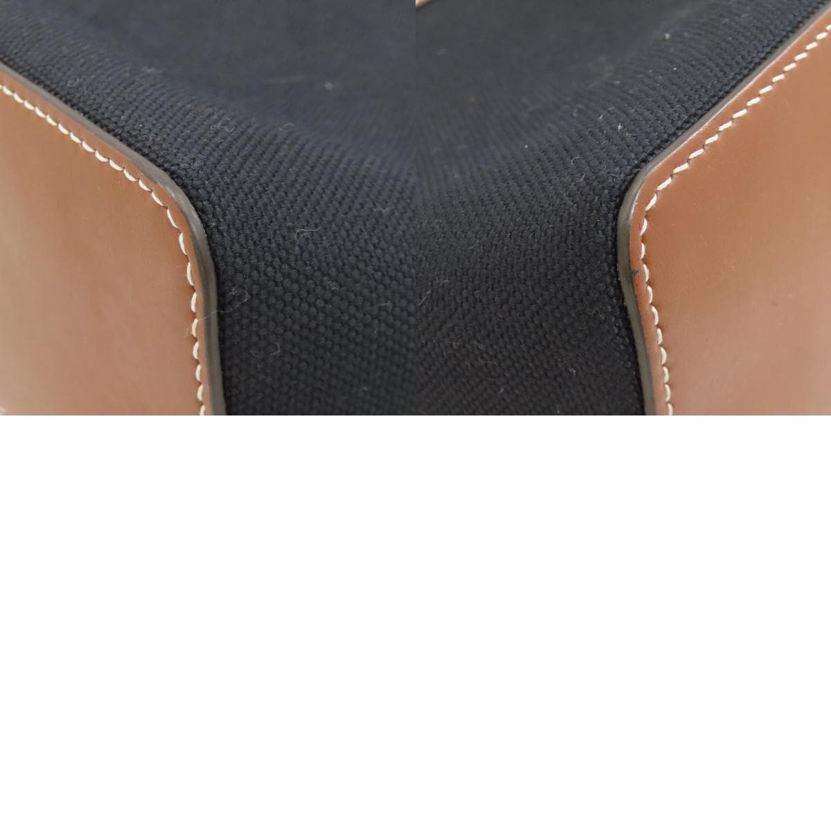 Burberry Logo Shoulder Bag Canvas/Leather Women's [Used] [BURBERRY] 10