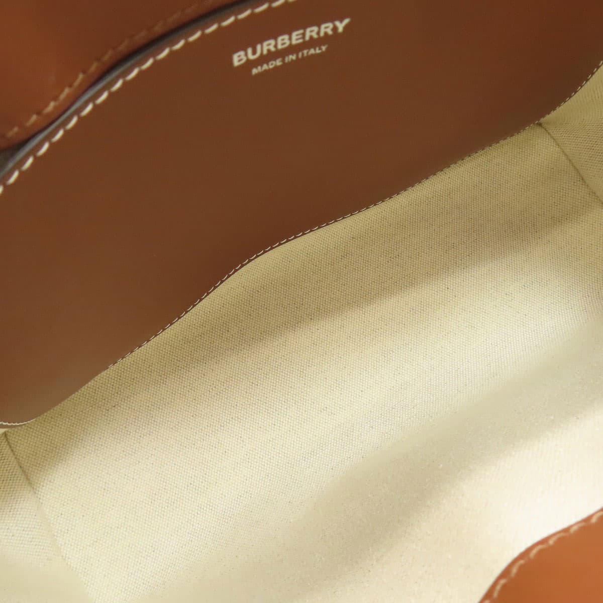 Burberry Logo Shoulder Bag Canvas/Leather Women's [Used] [BURBERRY] 5