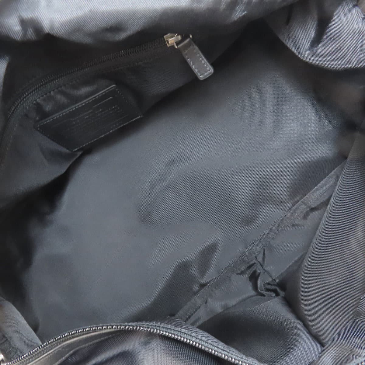 Coach F70504 Gym Bag 2WAY Boston Bag Nylon Material Men's [Used] [COACH] F70504 5