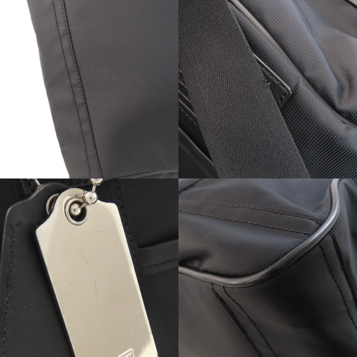 Coach F70504 Gym Bag 2WAY Boston Bag Nylon Material Men's [Used] [COACH] F70504 9