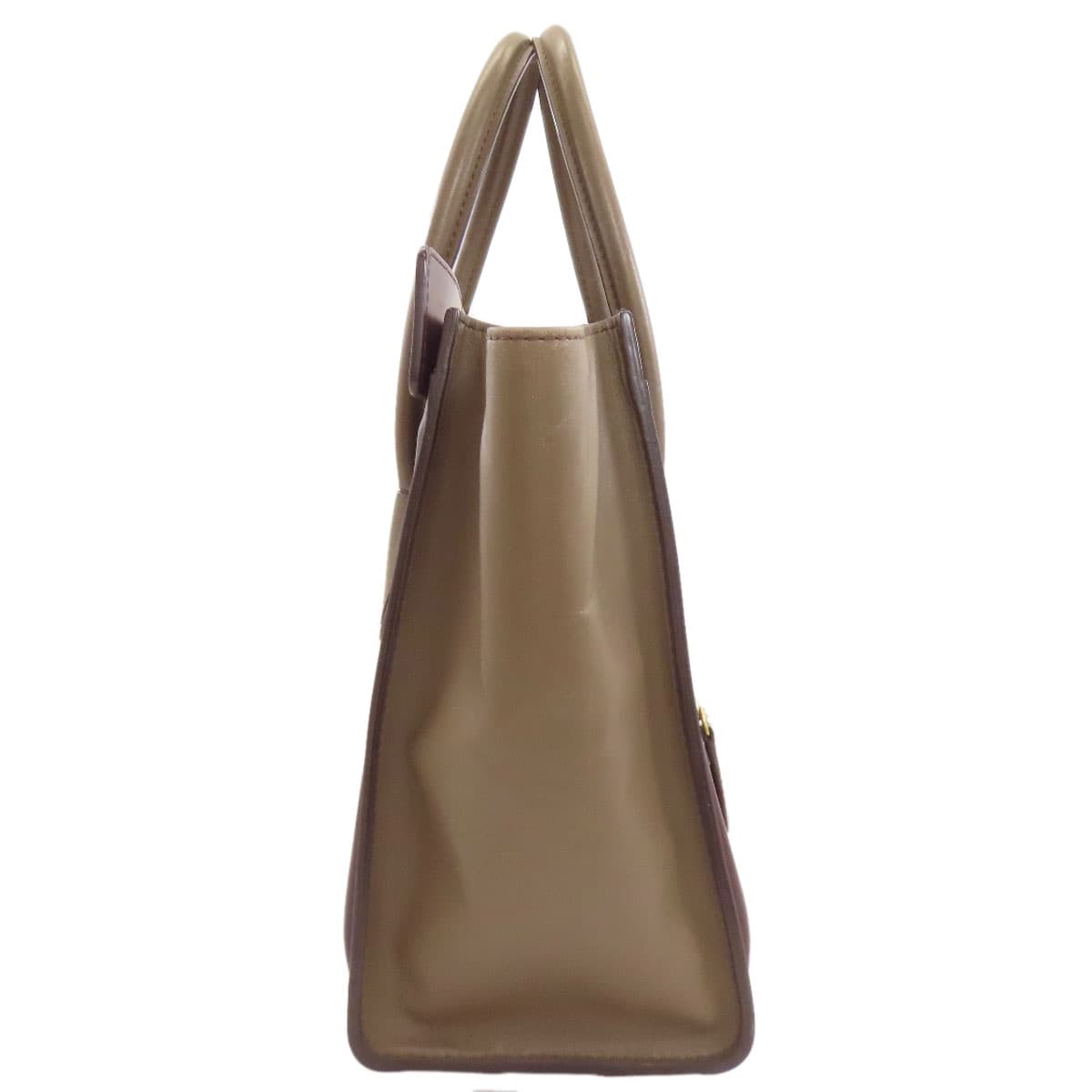Celine Luggage Micro Tote Bag Calf Leather Ladies [Used] [CELINE] 3