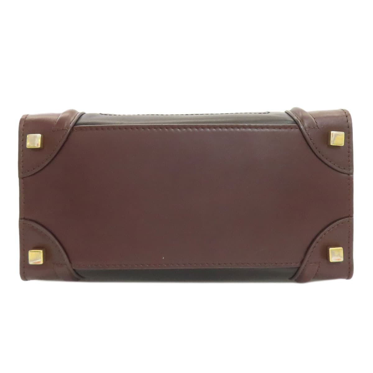 Celine Luggage Micro Tote Bag Calf Leather Ladies [Used] [CELINE] 4