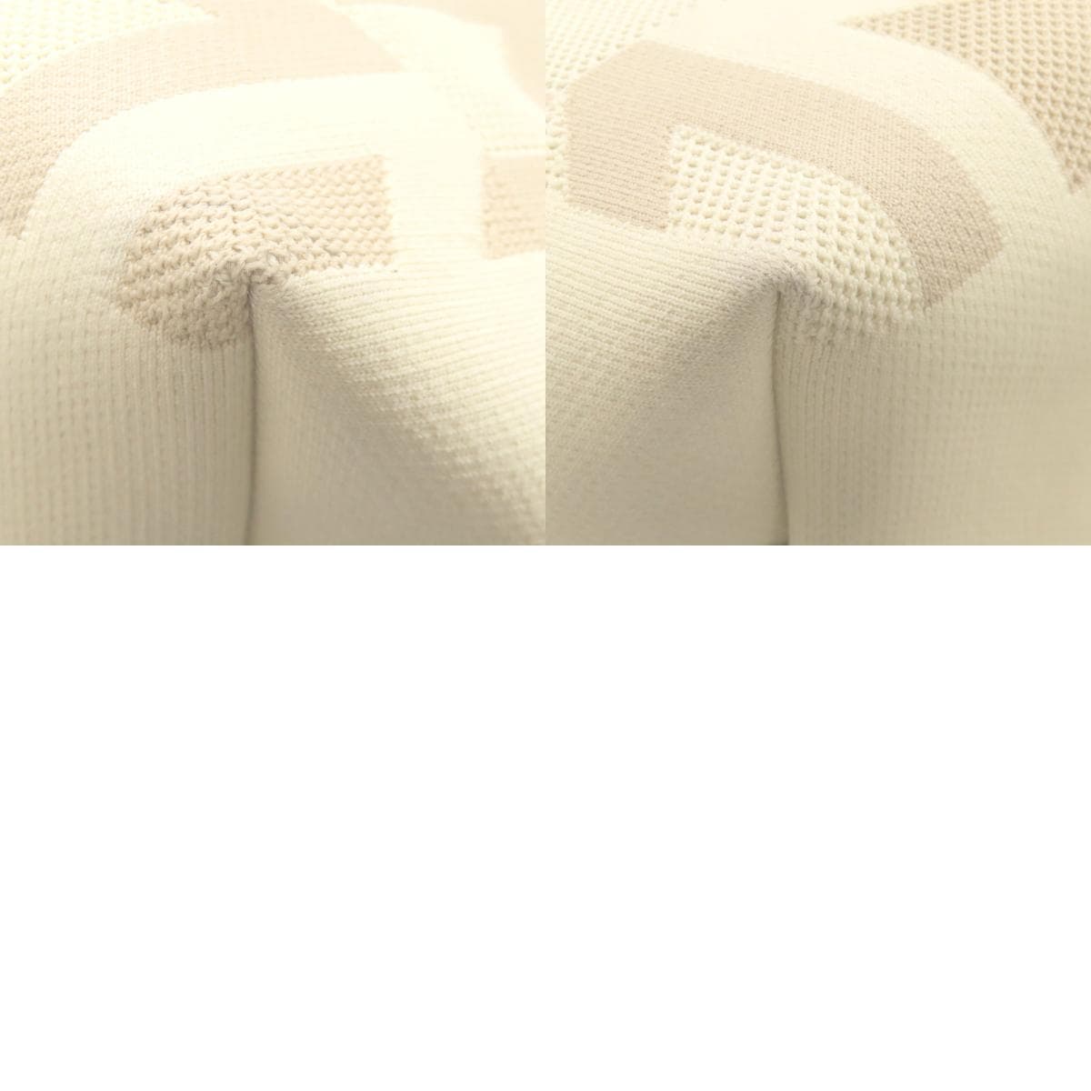 Moncler logo pattern tote bag knit for women [Used] [MONCLER] 10