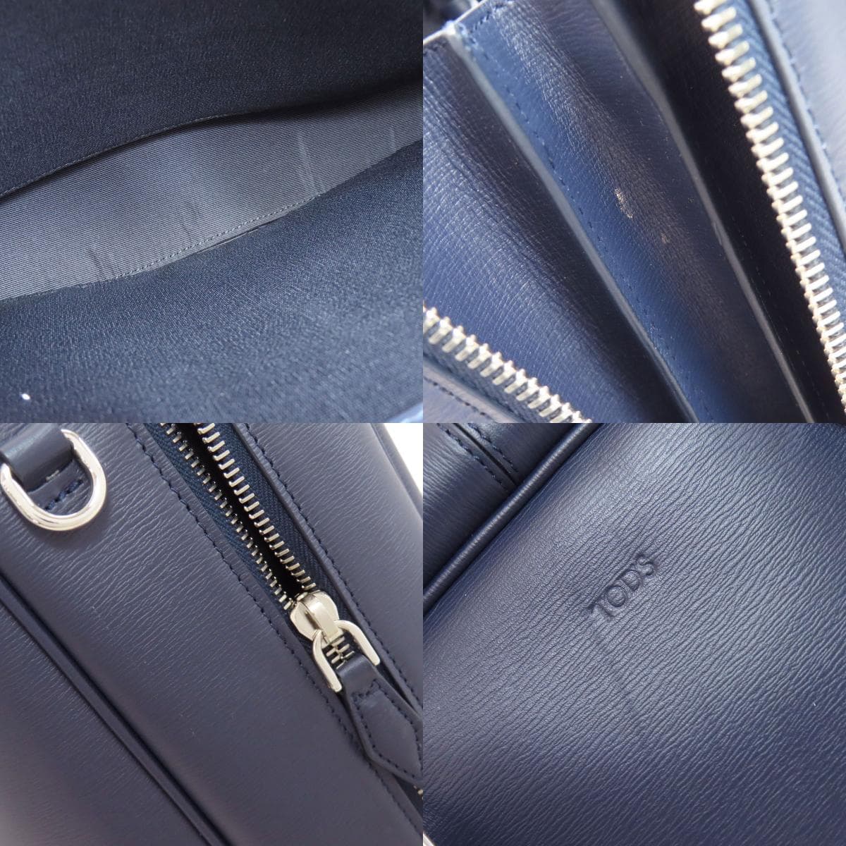 Tod's 2WAY Business Bag Leather Men's [Used] [TODS] 7