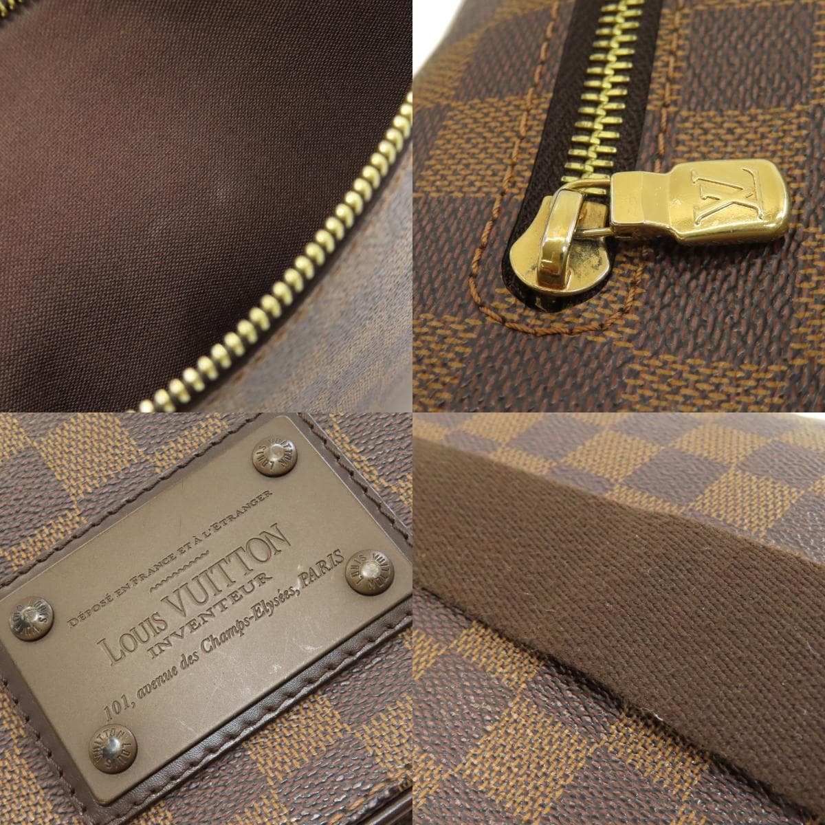 Louis Vuitton N51211 Brooklyn MM Shoulder Bag Damier Canvas Ladies [Used] [LOUIS VUITTON] N51211 9