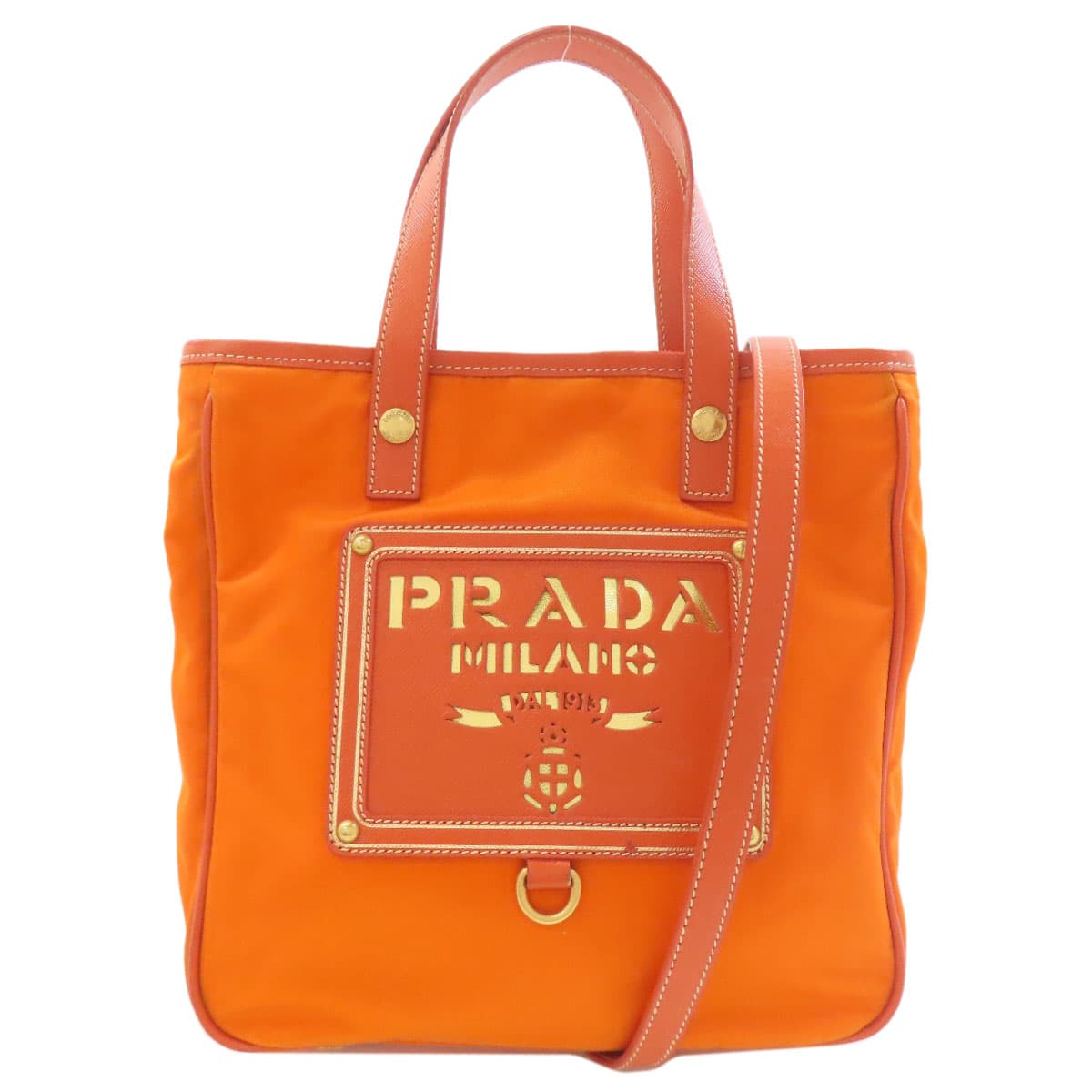 Prada 2WAY Handbag Nylon Material Ladies [Used] [PRADA]