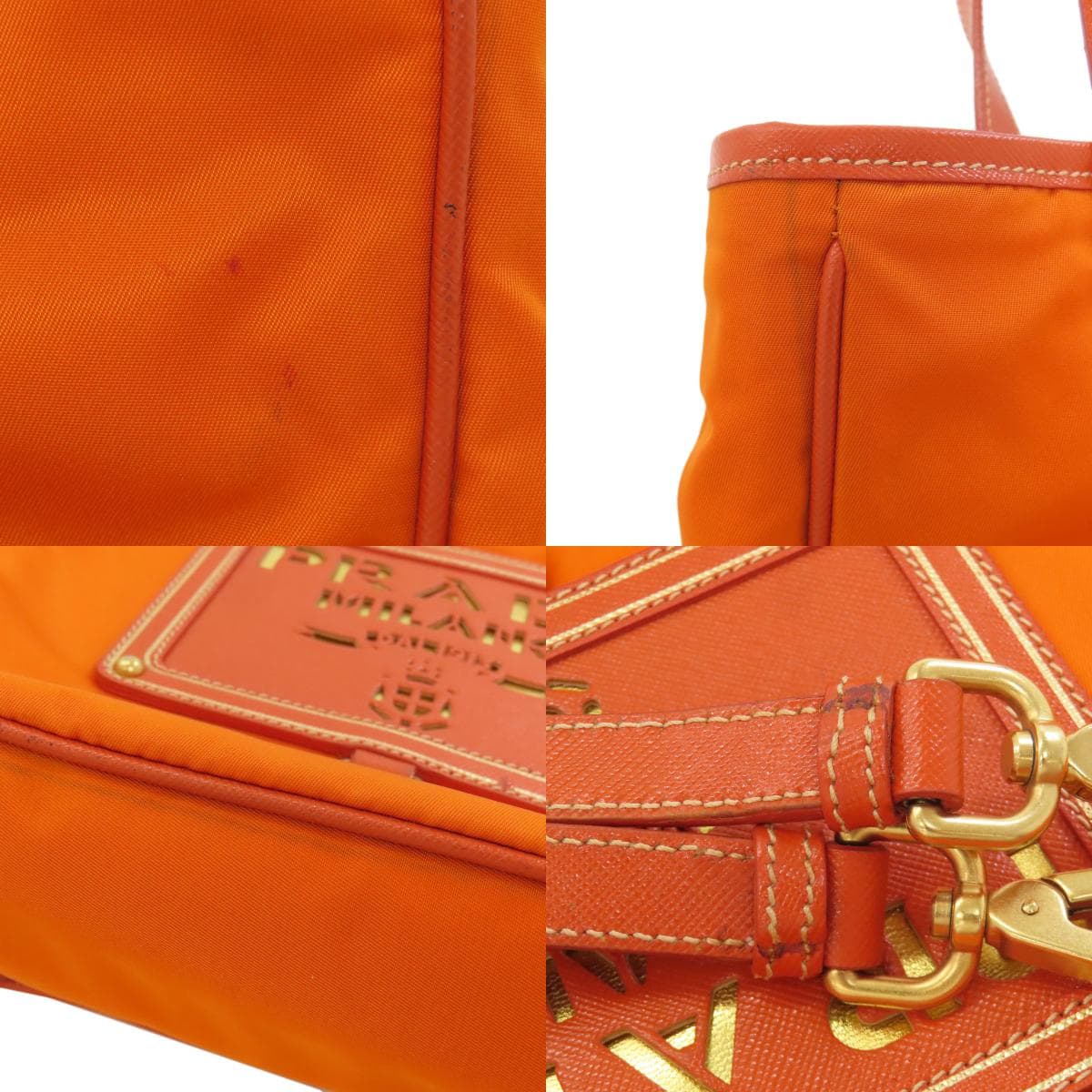 Prada 2WAY Handbag Nylon Material Ladies [Used] [PRADA] 8