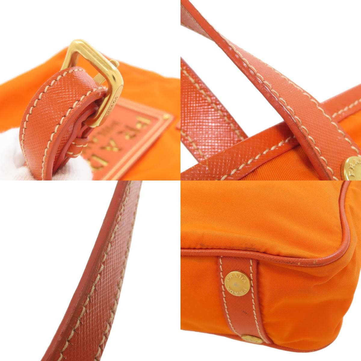 Prada 2WAY Handbag Nylon Material Ladies [Used] [PRADA] 9