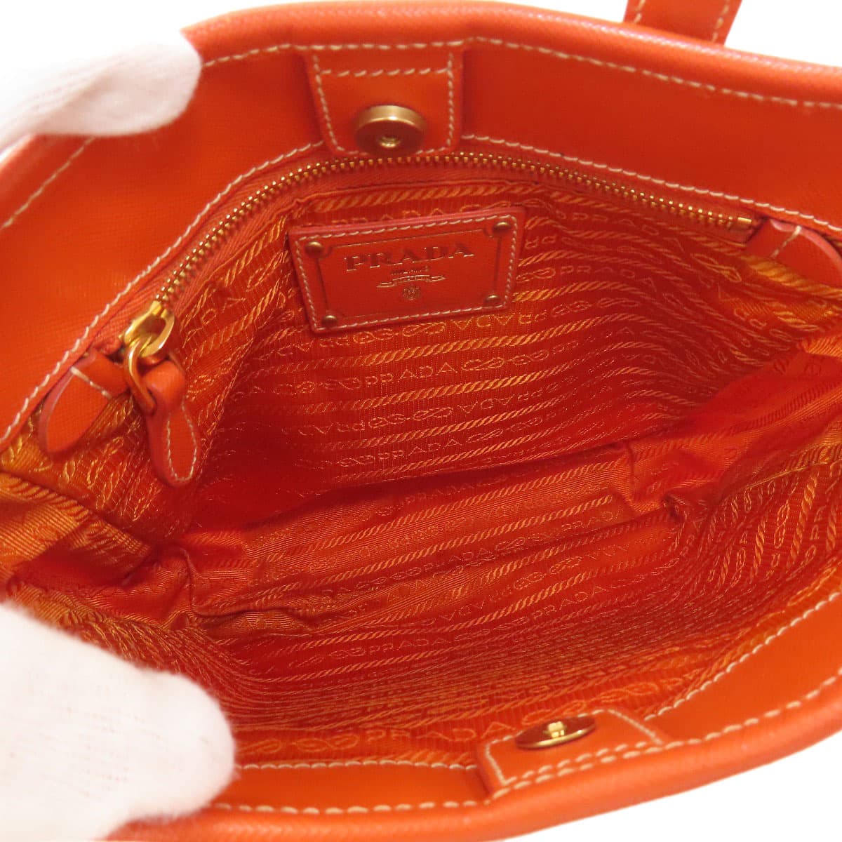 Prada 2WAY Handbag Nylon Material Ladies [Used] [PRADA] 5