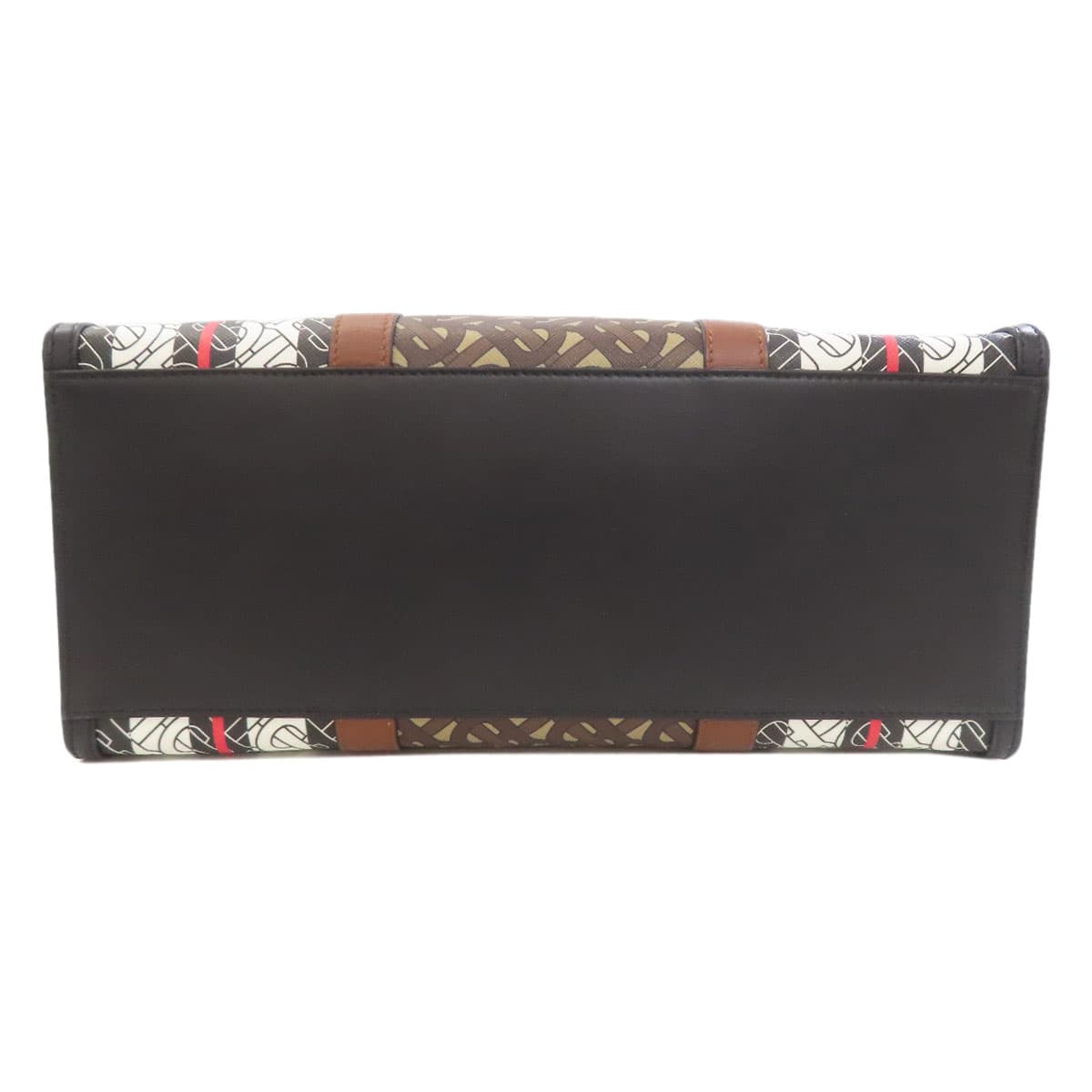 Burberry TB Logo Pattern Tote Bag PVC Ladies [Used] [BURBERRY] 4