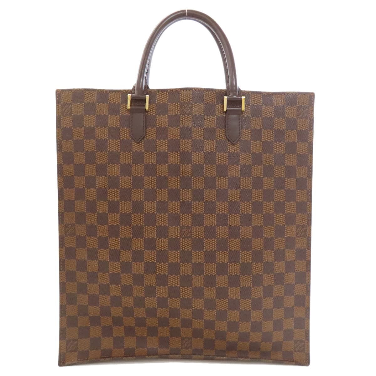 Louis Vuitton N51140 Sac Plat Tote Bag Damier Canvas Ladies [Used] [LOUIS VUITTON] N51140