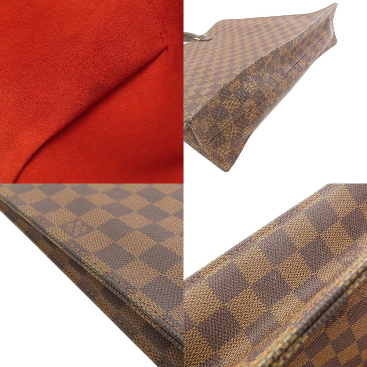 Louis Vuitton N51140 Sac Plat Tote Bag Damier Canvas Ladies [Used] [LOUIS VUITTON] N51140 7