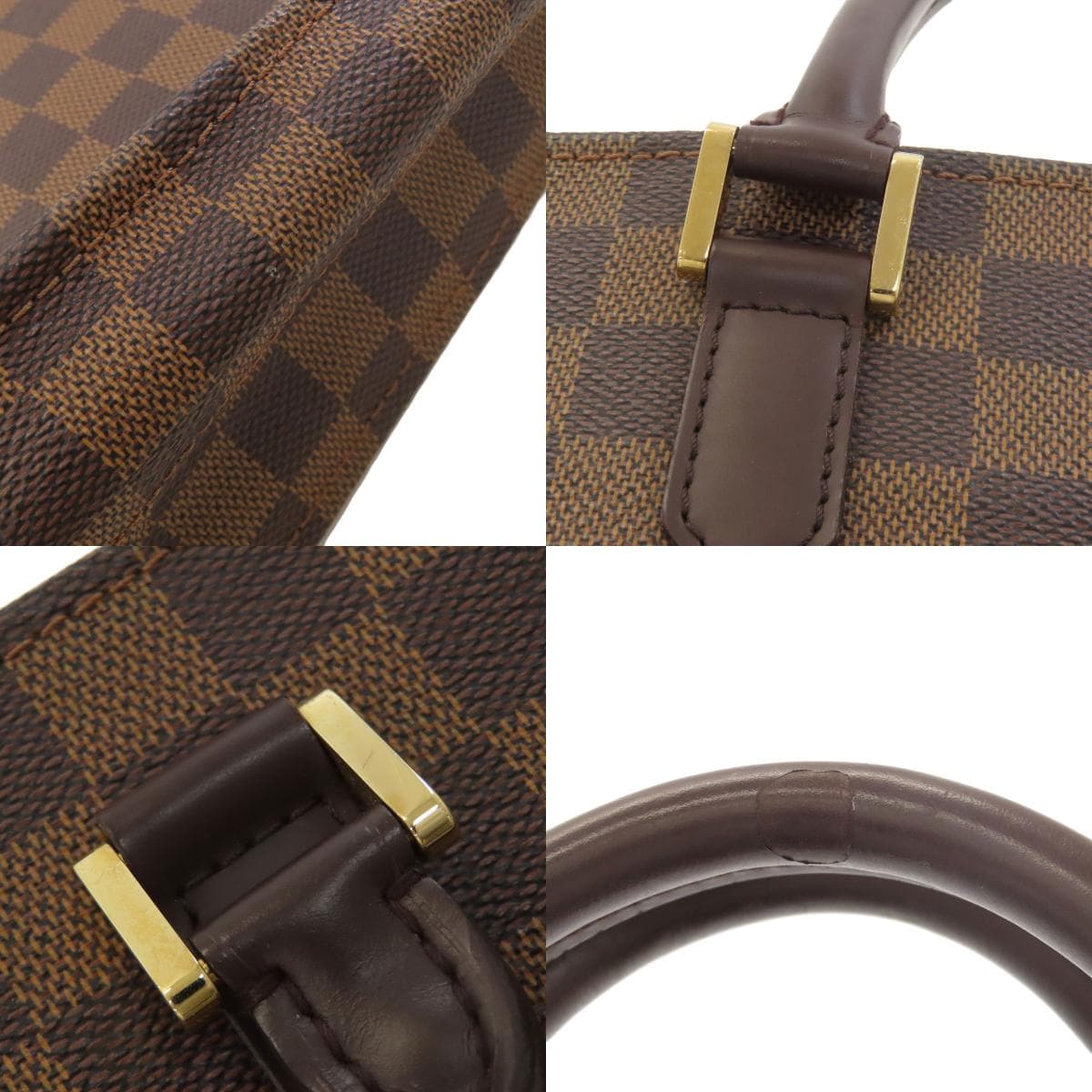 Louis Vuitton N51140 Sac Plat Tote Bag Damier Canvas Ladies [Used] [LOUIS VUITTON] N51140 8