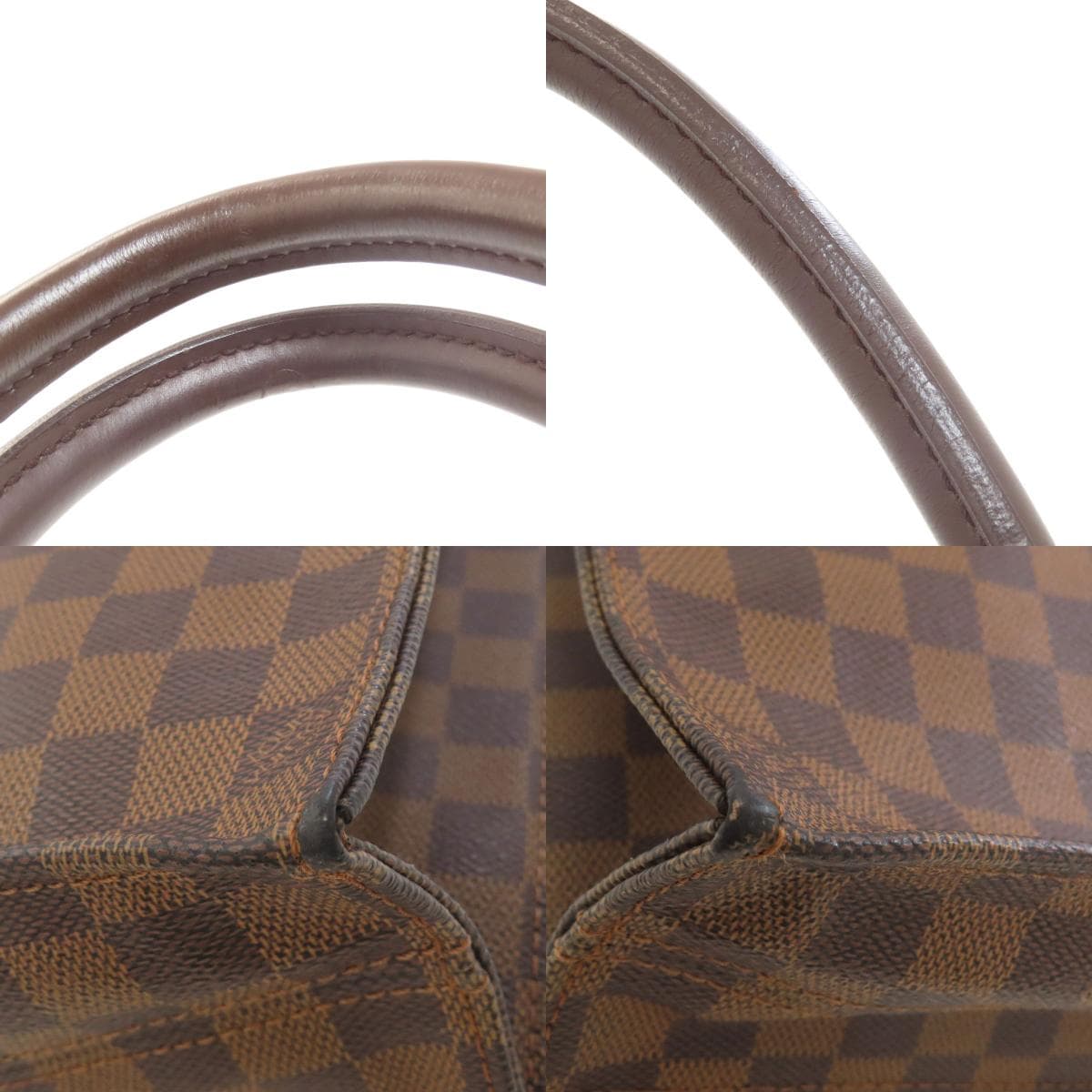 Louis Vuitton N51140 Sac Plat Tote Bag Damier Canvas Ladies [Used] [LOUIS VUITTON] N51140 9