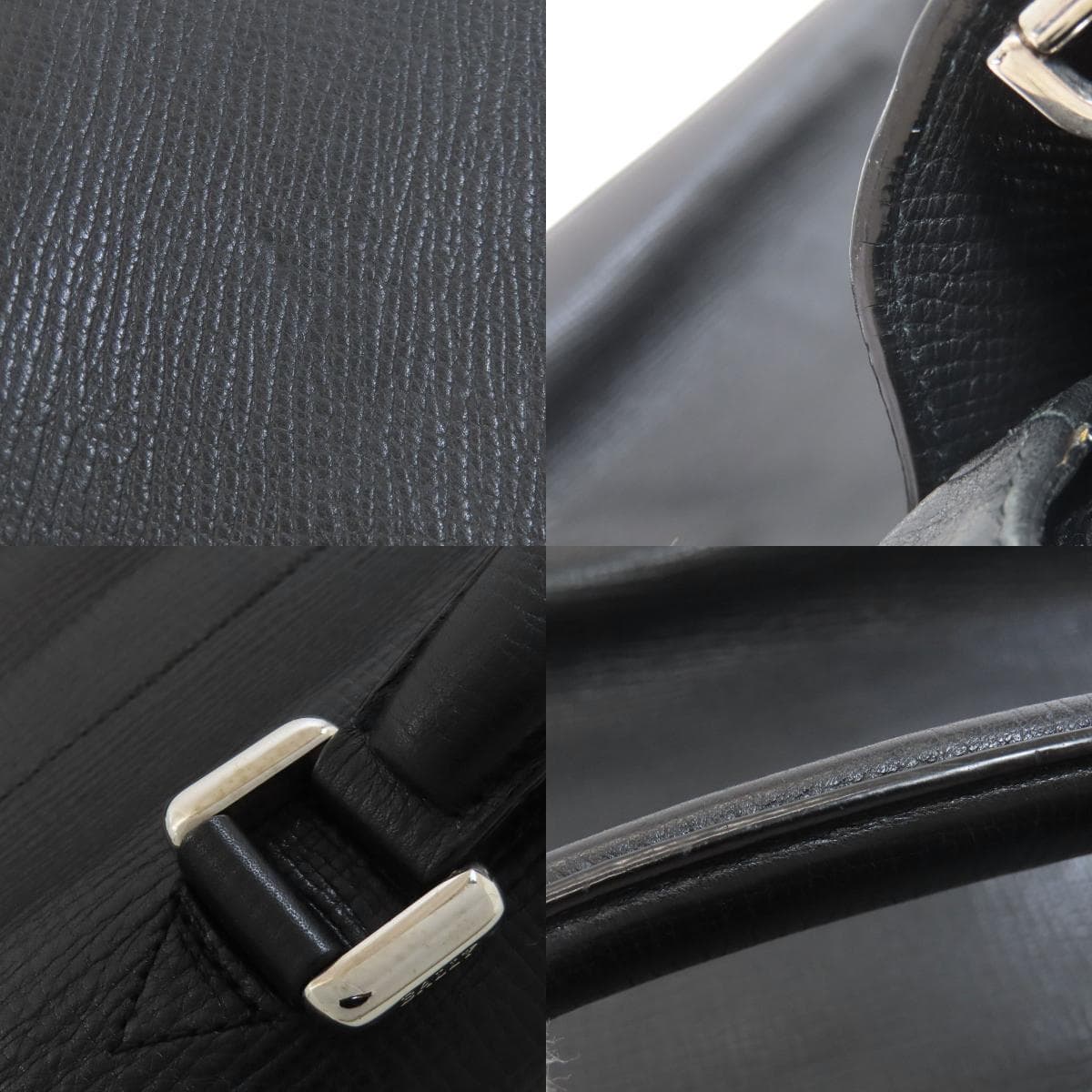 BALLY 2WAY Business Bag Leather Men's [Used] [BALLY] 8