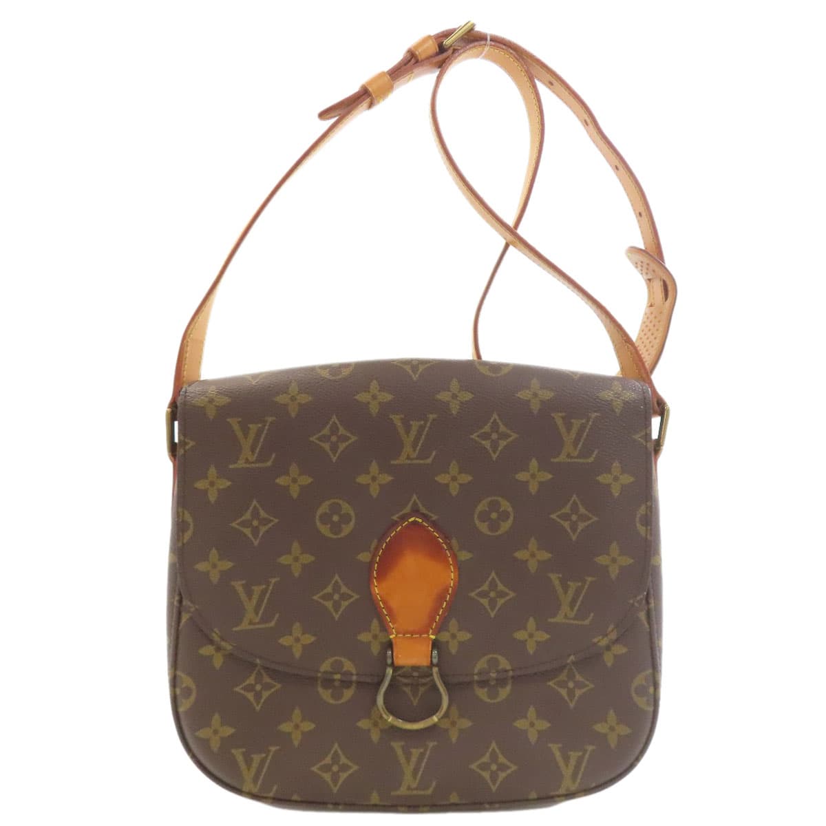 Louis Vuitton M51242 Saint Cloud Shoulder Bag Monogram Canvas Ladies [Used] [LOUIS VUITTON] M51242