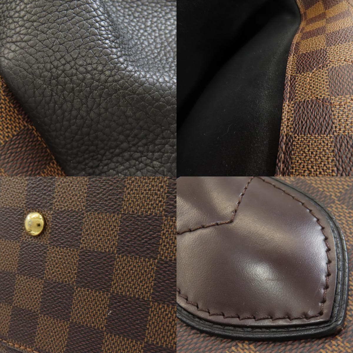 Louis Vuitton N41487 Normandy Handbag Damier Canvas Ladies [Used] [LOUIS VUITTON] N41487 7